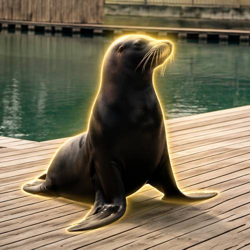 The Pushup Seal logo