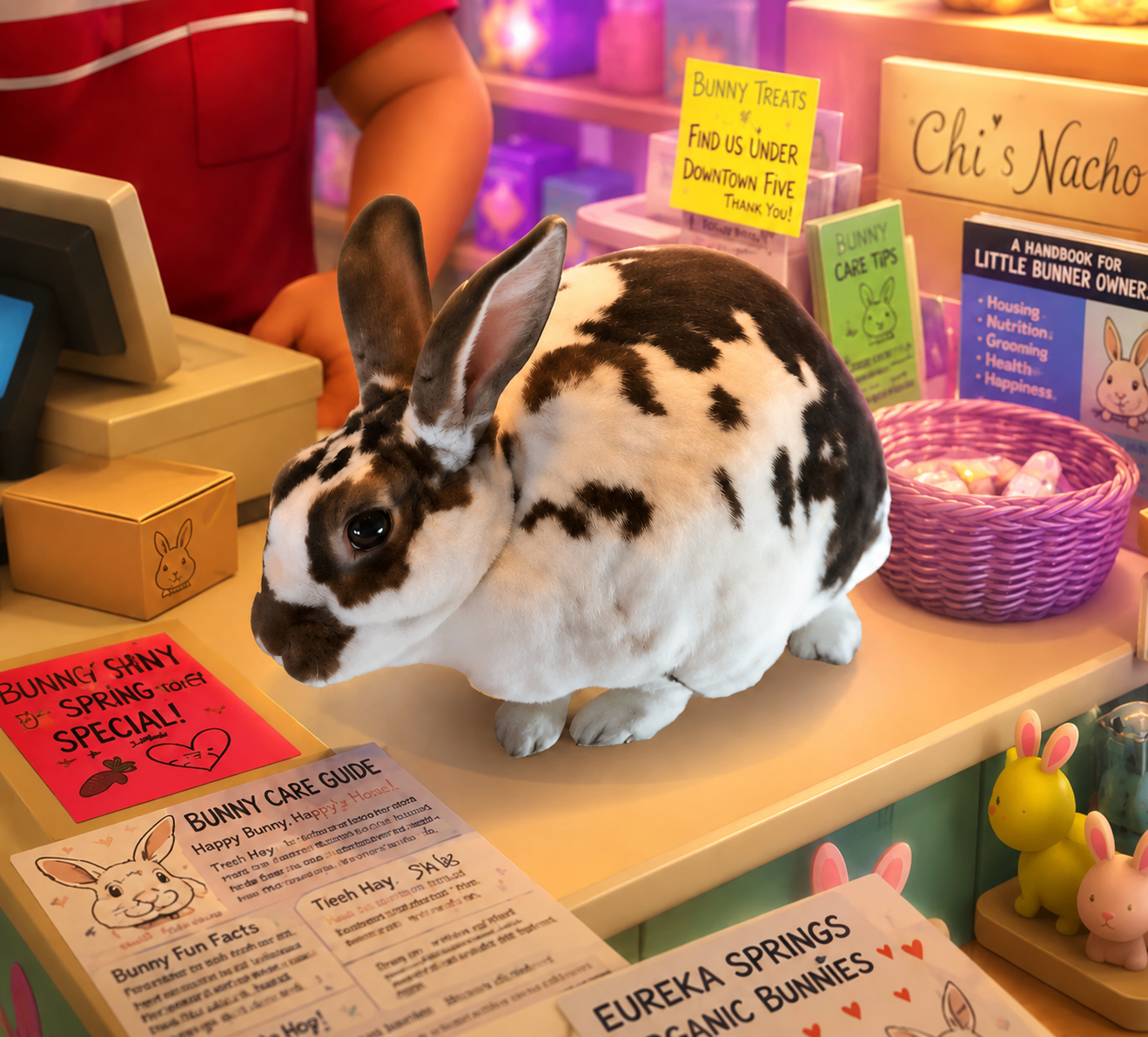 The Cashier Bunny logo