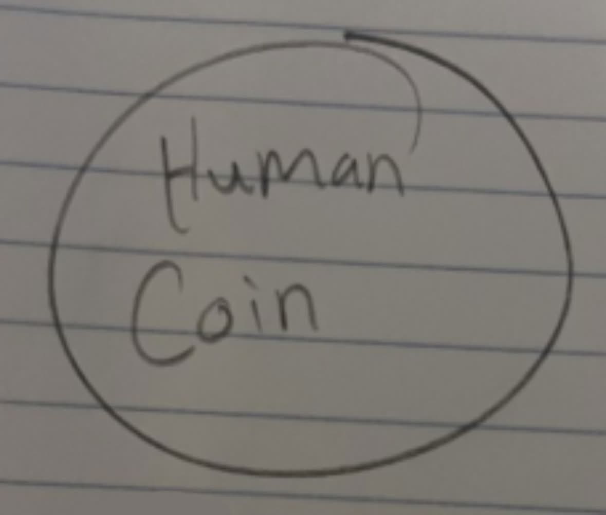 A Coin Created By Human