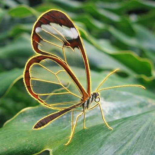 The Glasswing Butterfly