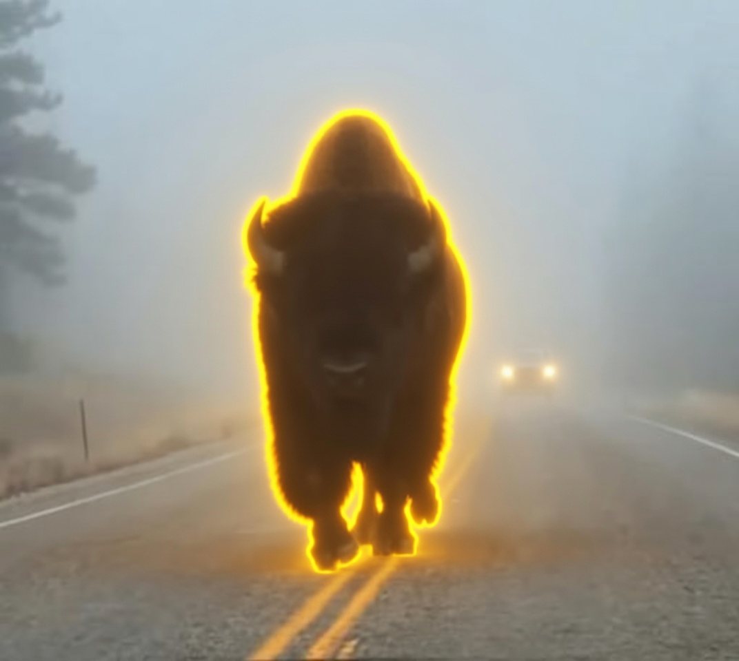 The Nietzschean Bison logo