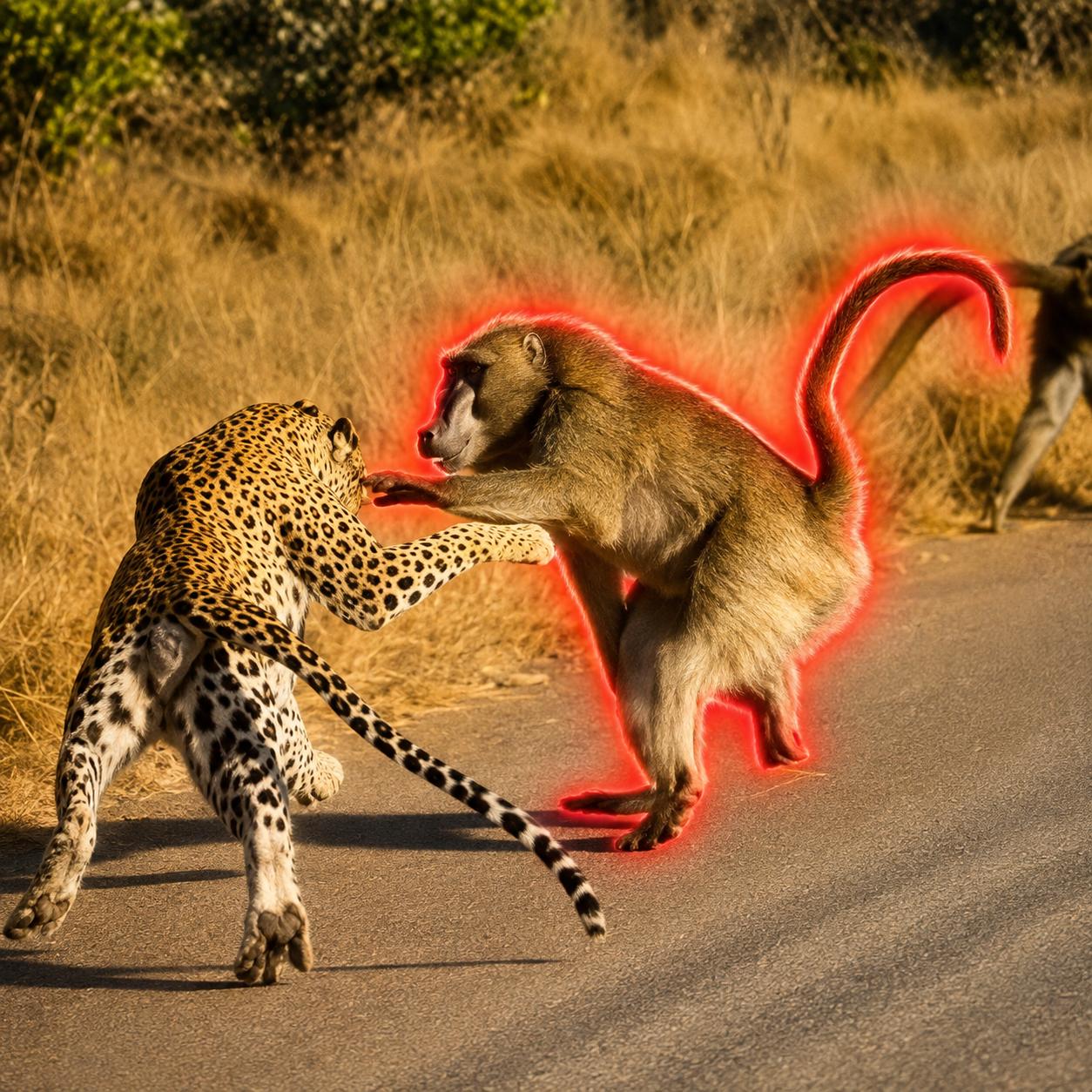 The Alpha Baboon logo