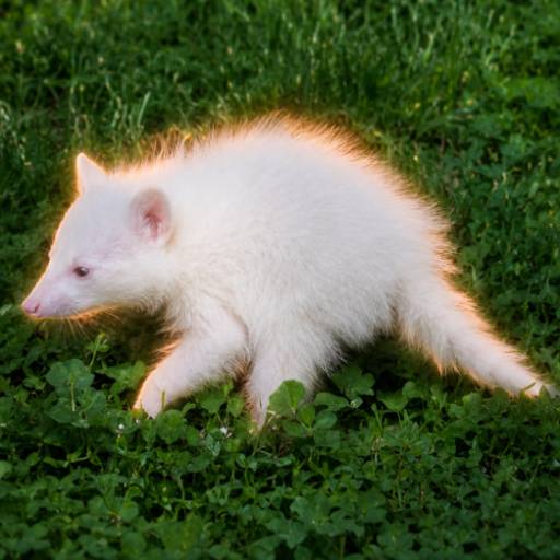 The Albino Raccoon
