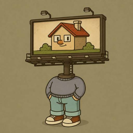 just a billboard guy logo